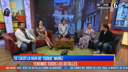 Se casó Marisol, hija de 'Coque' Muñiz