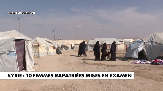 Syrie : 10 femmes rapatriées mises en examen