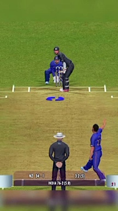 Another magical delivery by leg spinner kuldeep yadav