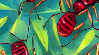 What is happening between ants and Grass-Hopper? Who is in Danger? #shorts #kidsstories