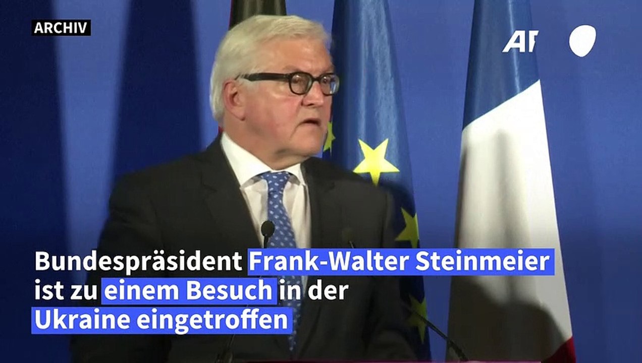 Steinmeier zu Überraschungsbesuch in Kiew