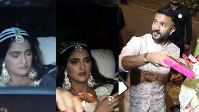 Sonam Kapoor ने की बिना Baby के Diwali Party, पति Anand Ahuja ने बांटी Media में मिठाइयां! FilmiBeat