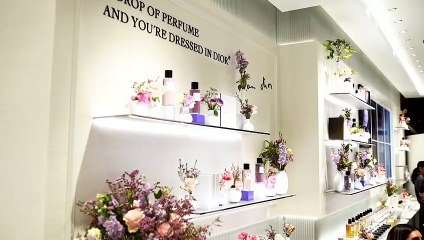Dior تحتفل بعطورها في متجر Dior Beauty store في 360 Mall