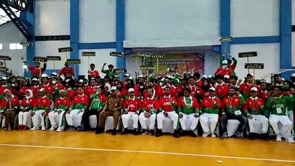 591 Atlet Banjarbaru Dilepas ke Porprov XI Kalsel di HSS