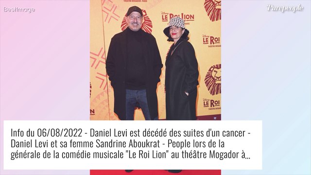 C'est de pire en pire... : Mort de Daniel Lévi, sa veuve brise le silence pour la première fois