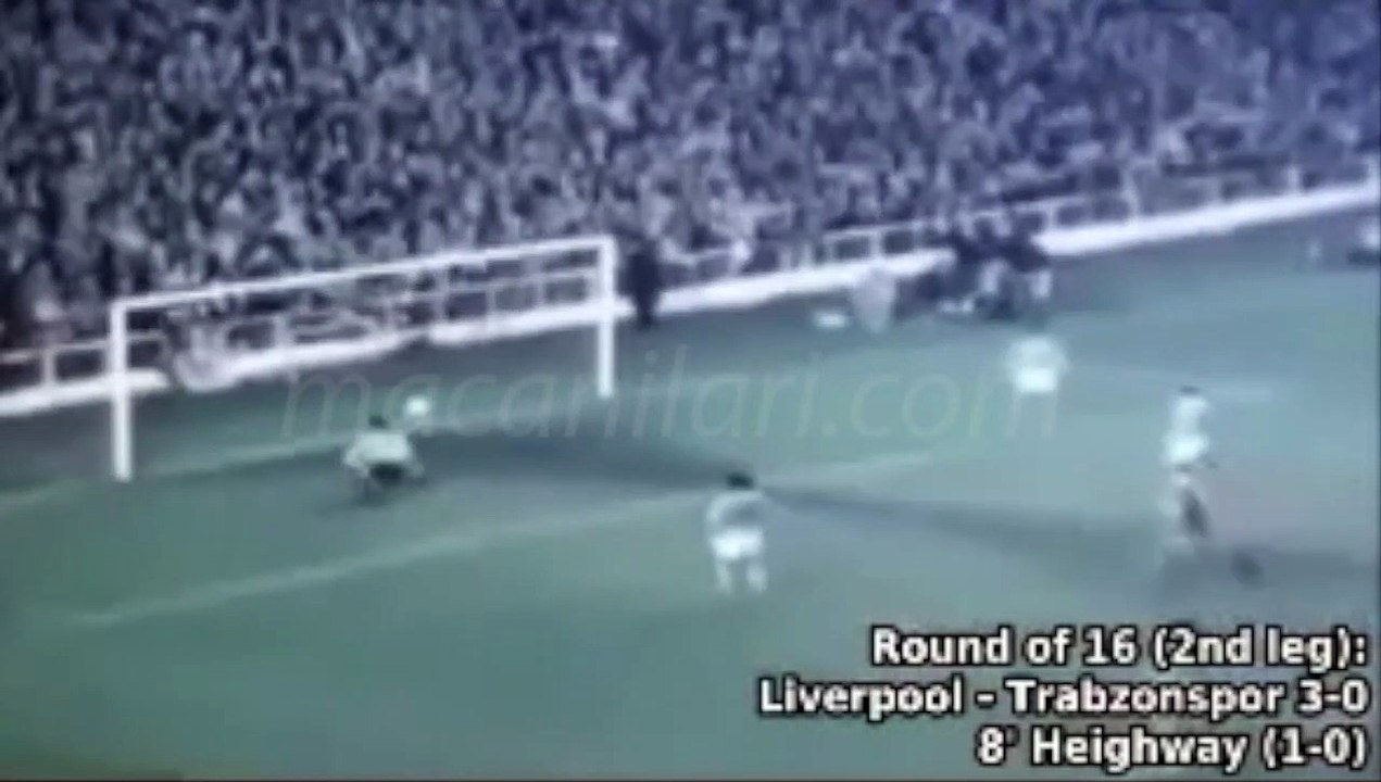 Liverpool 3-0 Trabzonspor 03.11.1976 - 1976-1977 European Champion Clubs' 2nd Round 2nd Leg