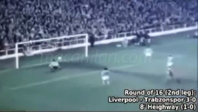 Liverpool 3-0 Trabzonspor 03.11.1976 - 1976-1977 European Champion Clubs' 2nd Round 2nd Leg
