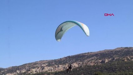 Yamaç paraşütleri, SMA hastası Yusuf için havalandı