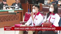 Adik dan Kekasih Brigadir Yosua Bersaksi di Persidangan Bharada Eliezer