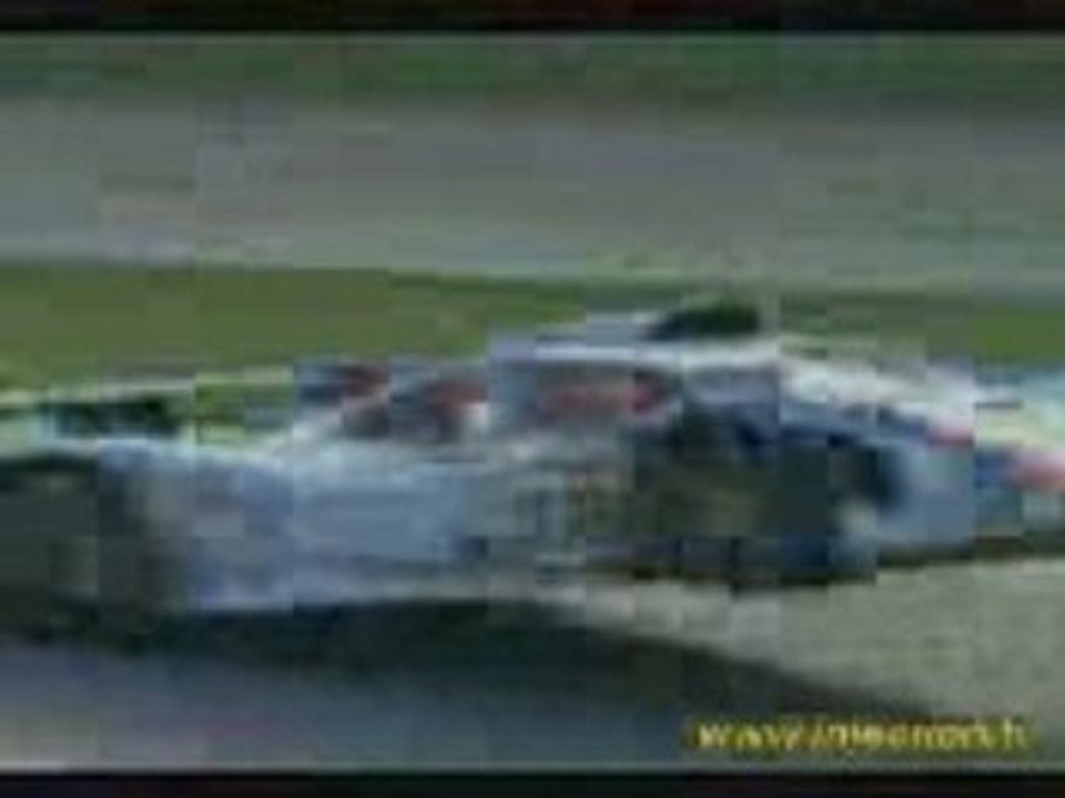 Formula 1 crash