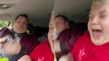 'I gave him the fright of his life!' Boy scares his dude with great shout