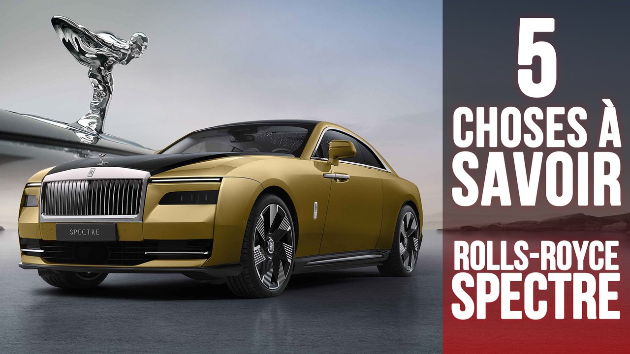Spectre, 5 choses à savoir sur la Rolls-Royce électrique