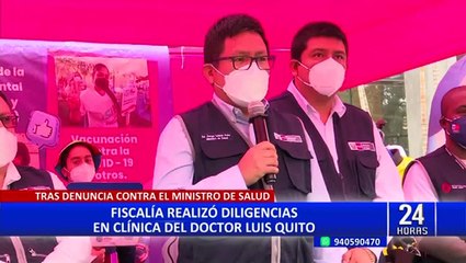 Jorge López: Fiscalía realizó diligencias en clínica de doctor Luis Quito tras denuncia de 'pitufeo'