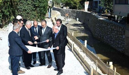 Ovaakça'da taşkın riski ortadan kalkıyor