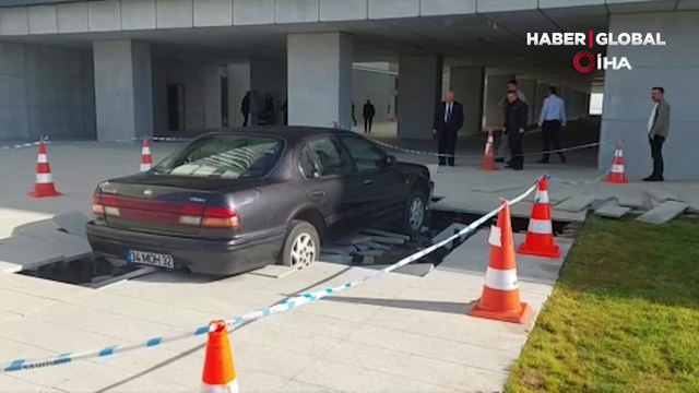 Sabah işe gelenler gördükleri manzara karşısında şoke oldular