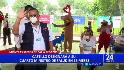 Critican al presidente Pedro Castillo por politizar el Ministerio de Salud