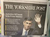 Rishi Sunak: Yorkshire MP becomes Prime Minister... and partying on a train