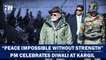 "Peace Impossible Without Strength": PM Modi Celebrates Diwali With Indian Army Soldiers At Kargil