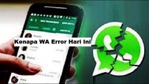 Ternyata Ini Penyebab WhatsApp Tidak Bisa Kirim WA Hari Ini