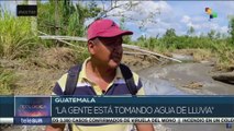 Guatemala: Comunidades damnificadas exigen al gobierno restituir sistema de agua potable