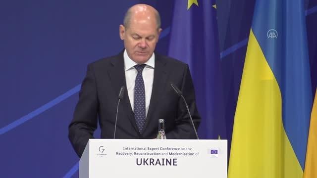 Almanya Başbakanı Olaf Scholz, Ukrayna için Marshall Planı oluşturulmasını istiyor