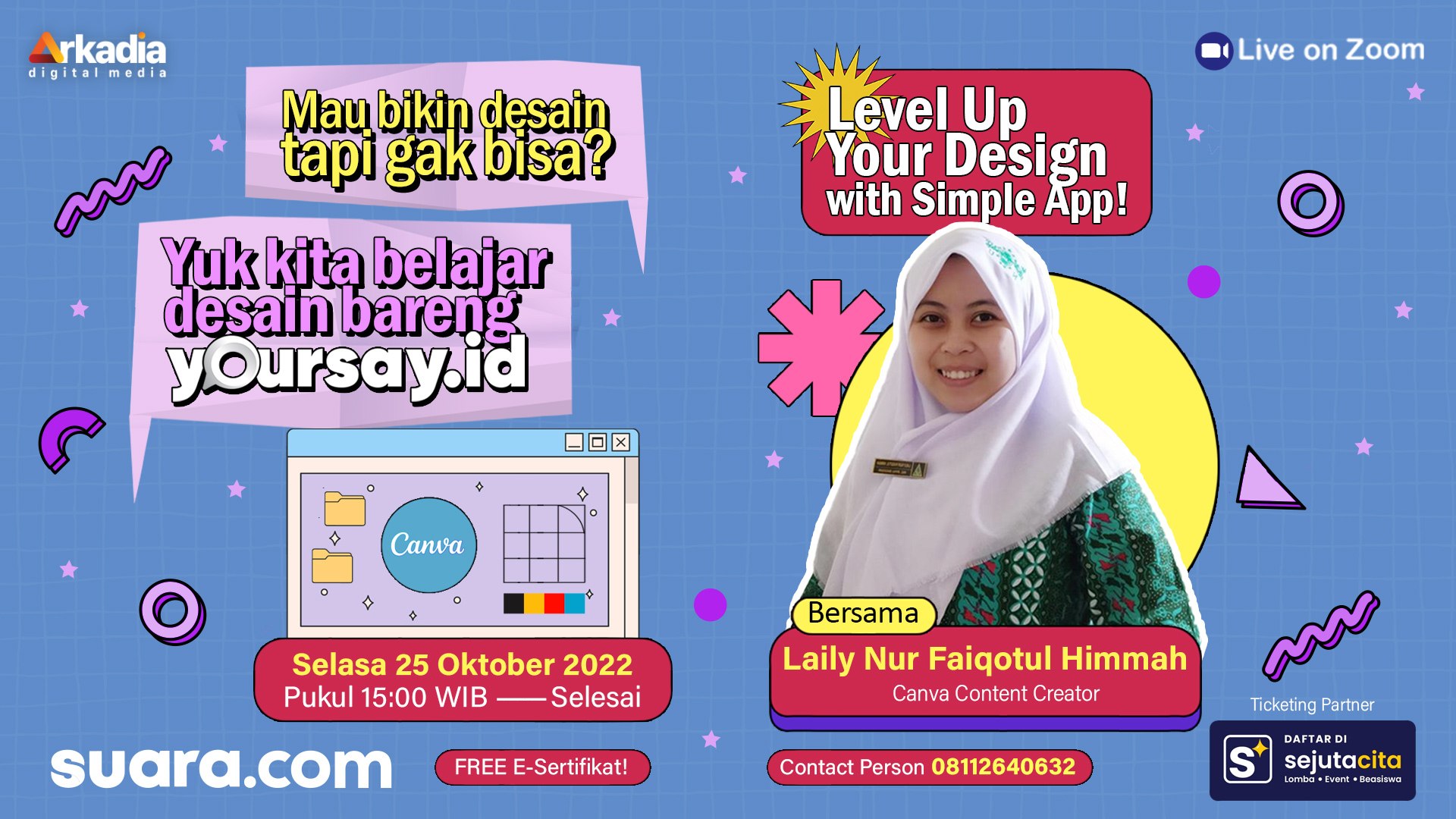 Yoursay Class: Tutorial Bikin Design dengan Canva, Gampang Banget!