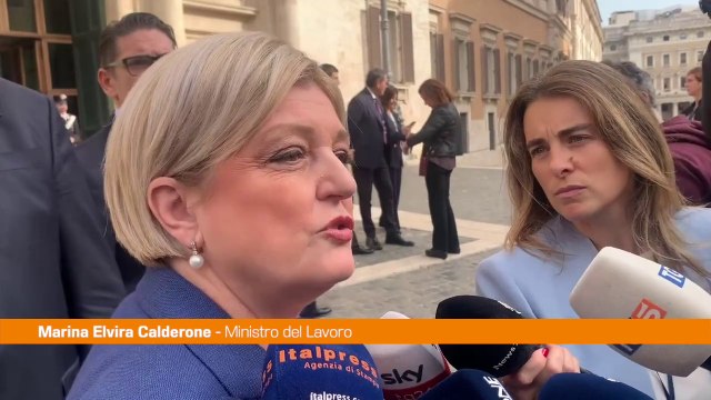 Lavoro, Calderone La prossima settimana convoco le parti sociali
