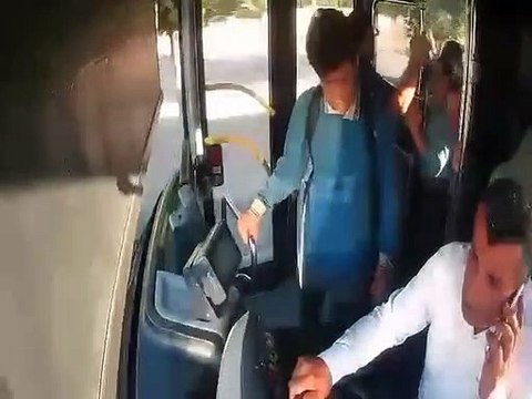 Büyükşehir Belediye otobüsünde kalp krizi geçiren vatandaş hastaneye yetiştirildi