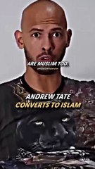 ANDREW TATE BECOMES MUSLIM!