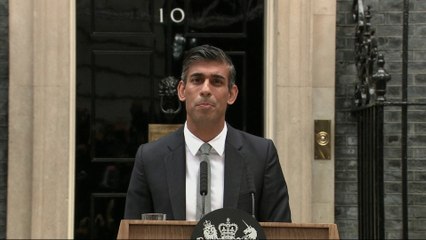 كلمة لريشي سوناك عقب تكليفه بتشكيل الحكومة البريطانية