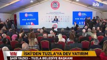 İSKİ arıtma tesisi açılışında gerginlik; Tuzla Belediye Başkanı, Topbaş ve Erdoğan'a teşekkür etti, protestolar yaşandı!