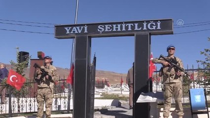 ERZURUM- Eli kanlı PKK'nın katlettiği 33 Yavi şehidi katliamın 29. yılında anıldı