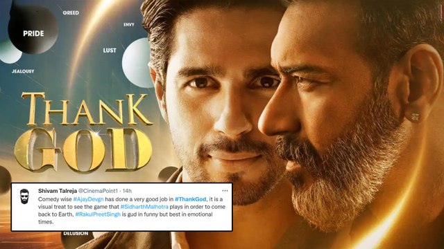 Ajay Devgn-Sidharth Malhotra Starrer Thank God Twitter Review