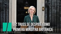 Discurso de despedida de Liz Truss como Primera Minsitra británica