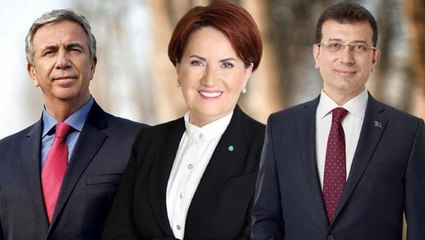 Akşener'in "Benim kriterim kazanacak aday" dediği sırada Yavaş ve İmamoğlu'ndan sürpriz hamle
