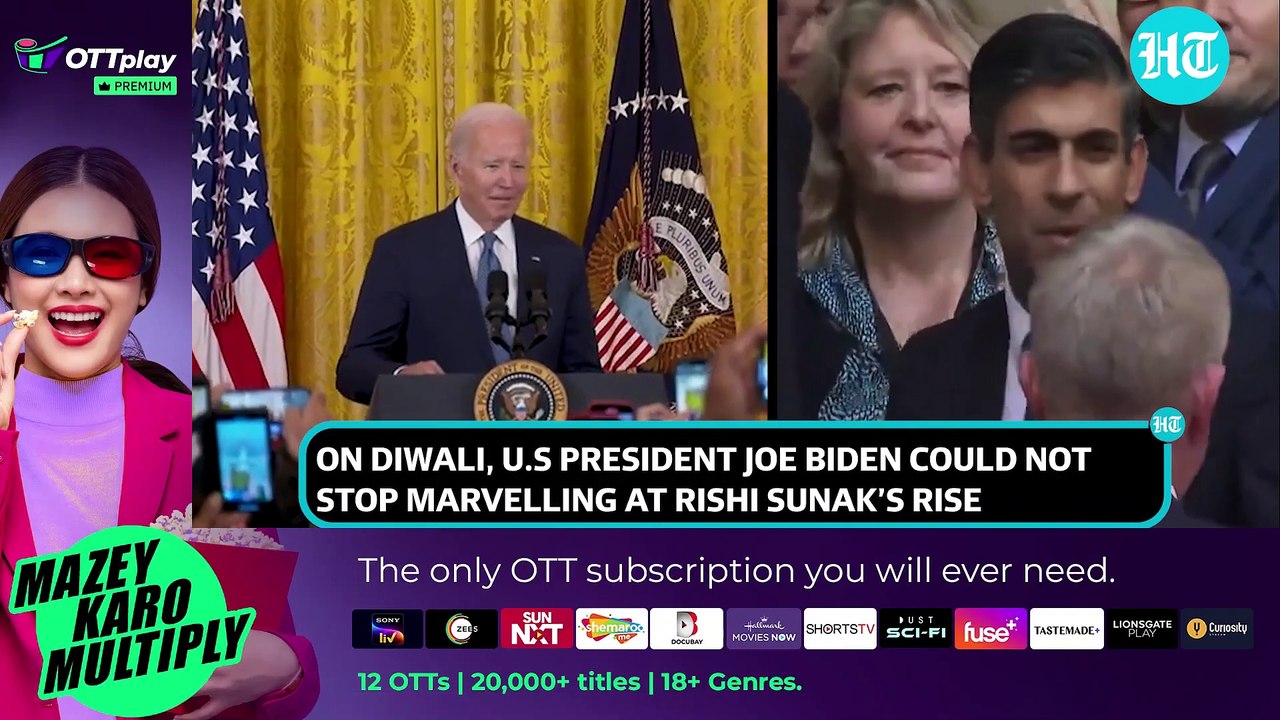 Joe Biden calls Rishi Sunaks rise to UK PM a ground breaking milestone