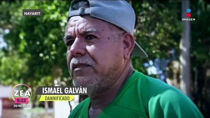 "Roslyn" provoca desbordamientos en Nayarit y familias lo pierden todo