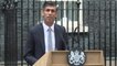 Rishi Sunak says government will have 'accountability' in first speech as prime minister