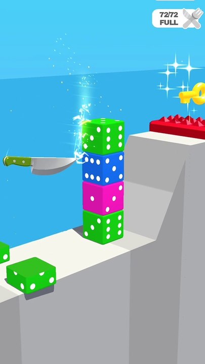 Slice it all asmr game 202k new update new level iOS gameplay | Rik Gaming