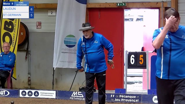Finale CNC Vétérans 2022 - St Pierre les Elbeuf - Laudun VS St Germain T à T