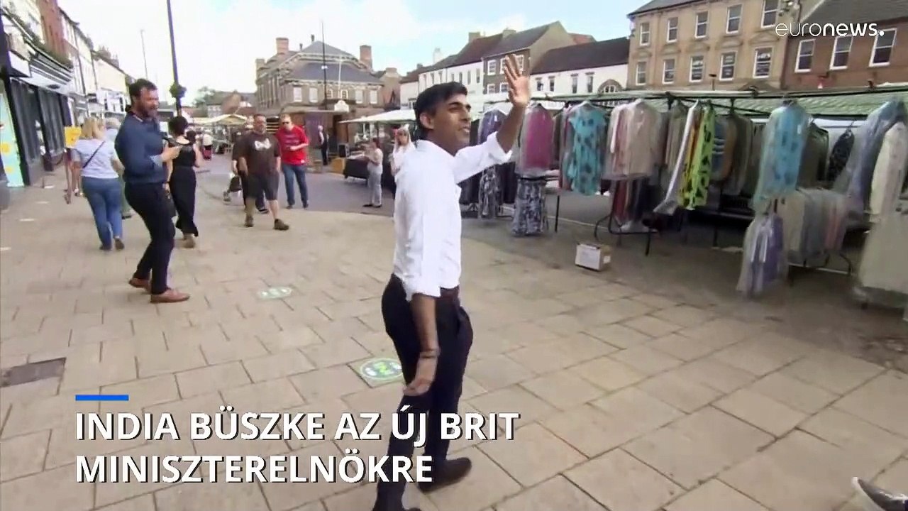 Indiában üdvözlik, hogy Rishi Sunak az új brit miniszterelnök