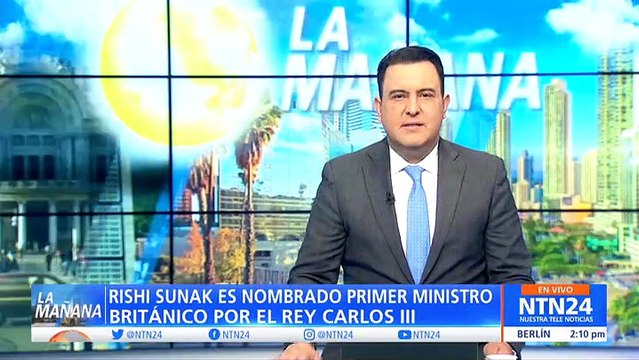 Rishi Sunak asume como primer ministro británico y promete “corregir los errores” de su predecesora