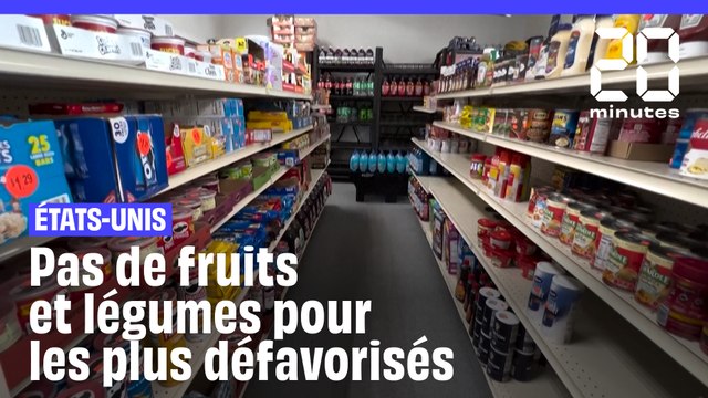 États-Unis : Pas de fruits et de légumes pour les plus défavorisés