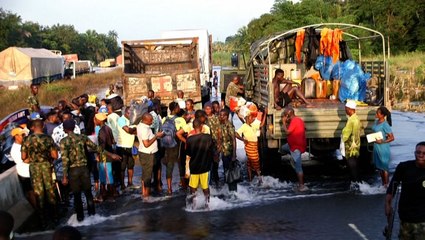 Aid begins to reach flood victims in Nigeria