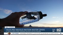 Navajo Nation grad student designs water bottles to help provide water to community