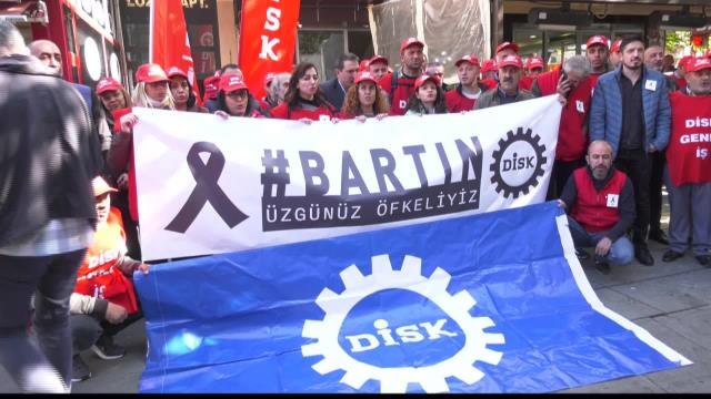 Elazığ gündem haberleri: Disk'ten 'Amasra Maden Faciası' Protestosu: Kaderin Planı Dedikleri Sadece Türkiye İşçi Sınıfı İçin mi Geçerli