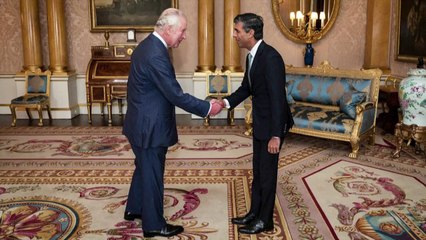 Britain’s New Prime Minister Rishi Sunak Addresses the Nation after King Charles Official Meet