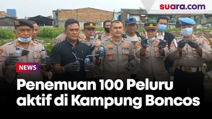 Detik-detik penemuan 100 peluru aktif di Kampung Boncos Jakbar