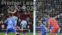 Gol-gol Indah Kurt Zouma dan Said Benrahma West Ham United  Pekan lalu Primer League 2022-2023 West Ham United - Bournemouth