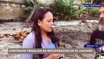 Desbordamiento de río en El Castaño: Continúan trabajos de recuperación - 25Oct - @VPItv